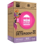 WBM Home Laundry Detergent Pods, Spring Scent, 96 Count   HE Concentrated Deep Cleaning Formula