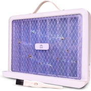 WBM Smart Electric Bug Zapper, High-Voltage LED UV Light Trap for Mosquitoes, Portable & Wall-Mountable with Safety Mesh Protection, Indoor and Outdoor Use