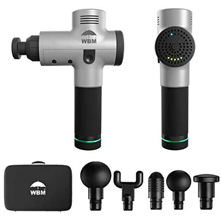 ウエイトトレーニング MASSAGE GUN WBM Smart Gun Muscle Deep Tissue Percussion Portable