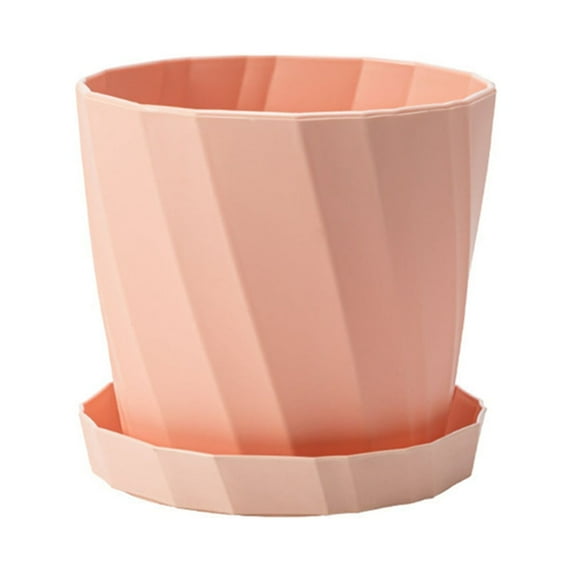 WBQ 6 Inch Plastic Planters 6 Inch Flower Pot Decorative Planting Pots Pots for Indoor Plants Nursery Pots For Indoor Outdoor House Plants and Flowers Colorful