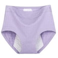thumbnail image 1 of WBQ Cotton High-Waisted Leak-Proof Underwear Cotton Leak-Proof Physiological Pants Women's Incontinence Underwear, 1 of 4