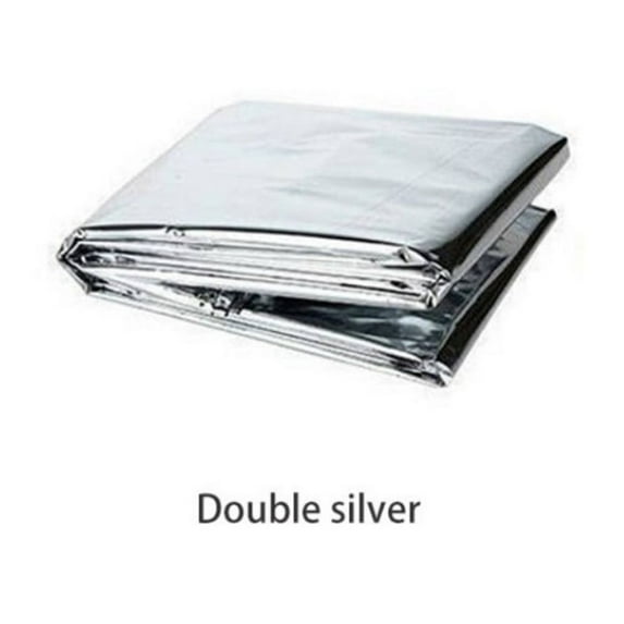 WBQ Emergency Blankets for Survival Gear and Equipment , Space Blanket, Mylar Blankets, Thermal Blanket, Survival Blanket, Survival Kits Emergency Kit, Emergency Supplies, Foil Blanket Camping Shelter