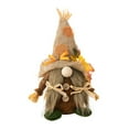 thumbnail image 1 of WBQ Fall Dwarf Elf Dolls Scandinavian Swedish Tomte Gnomes Autumn Gnomes Thanksgiving Decorations With Sunflower Maple Leaf For Thanksgiving Day Gift Table Ornament, 1 of 4
