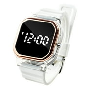 WBQ Large Face LED Digital Watch Date Time 3Bar Waterproof Wristwatch Men Women Sports Watches