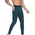 thumbnail image 1 of WBQ Men's Active Compression Pants - Workout Base Layer Tights Running Leggings, 1 of 7
