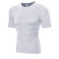 thumbnail image 1 of WBQ Men's Short Sleeve Active T-Shirt Quick Dry Workout Shirts Moisture Wicking Running T-Shirts Performance Tee Tops, 1 of 1