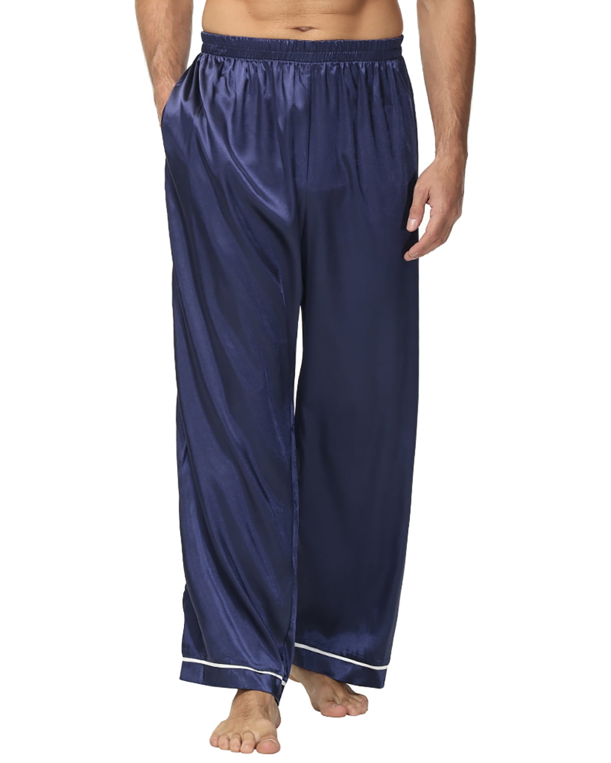 YUHAOTIN Sleepwear Sets for Men Winter Mens Summer Pyjamas Silk