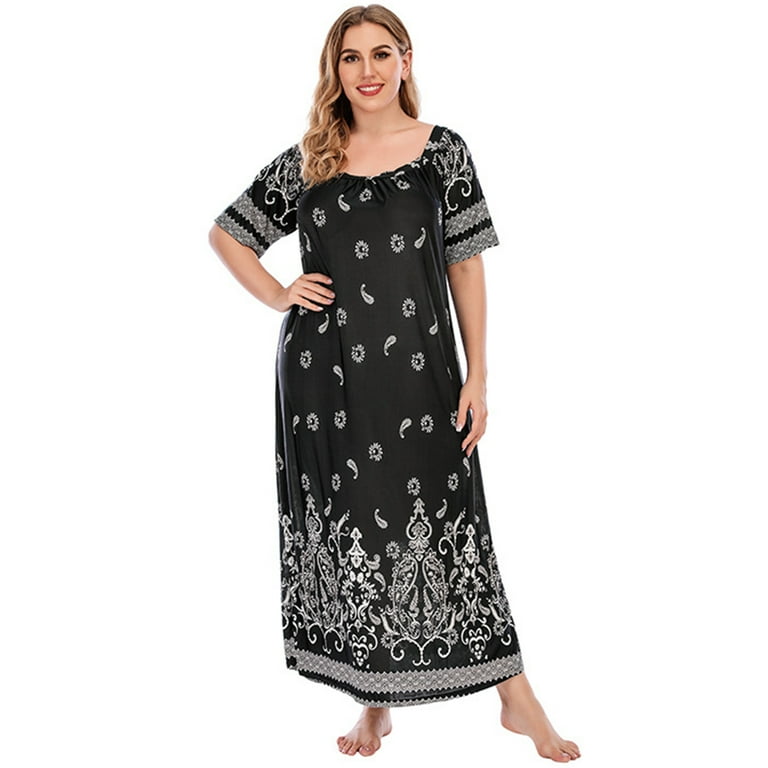Walmart plus size house dresses online