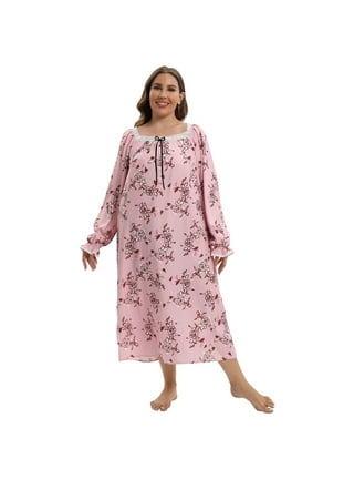 Womens Plus Size Nightshirts Gowns in Womens Plus Pajamas