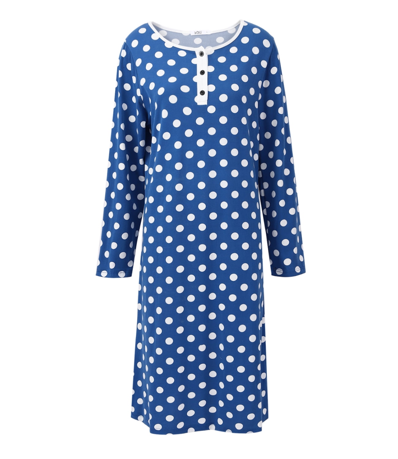 SAFERIDO 2025 New popular spring polka dot cardigan nightgown three-piece set loungewear women's loose wide-leg trousers pajamas