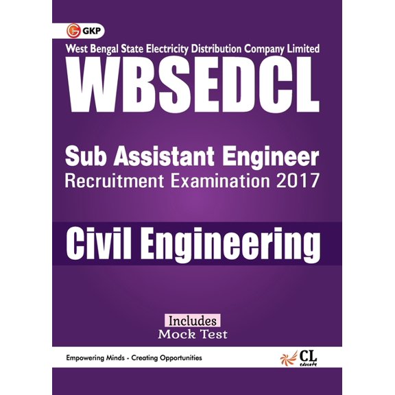 WBSEDCLWest Bengal State Electricity Distribution Company Limited Civil Engineering (Sub Assistant Engineer), (Paperback)