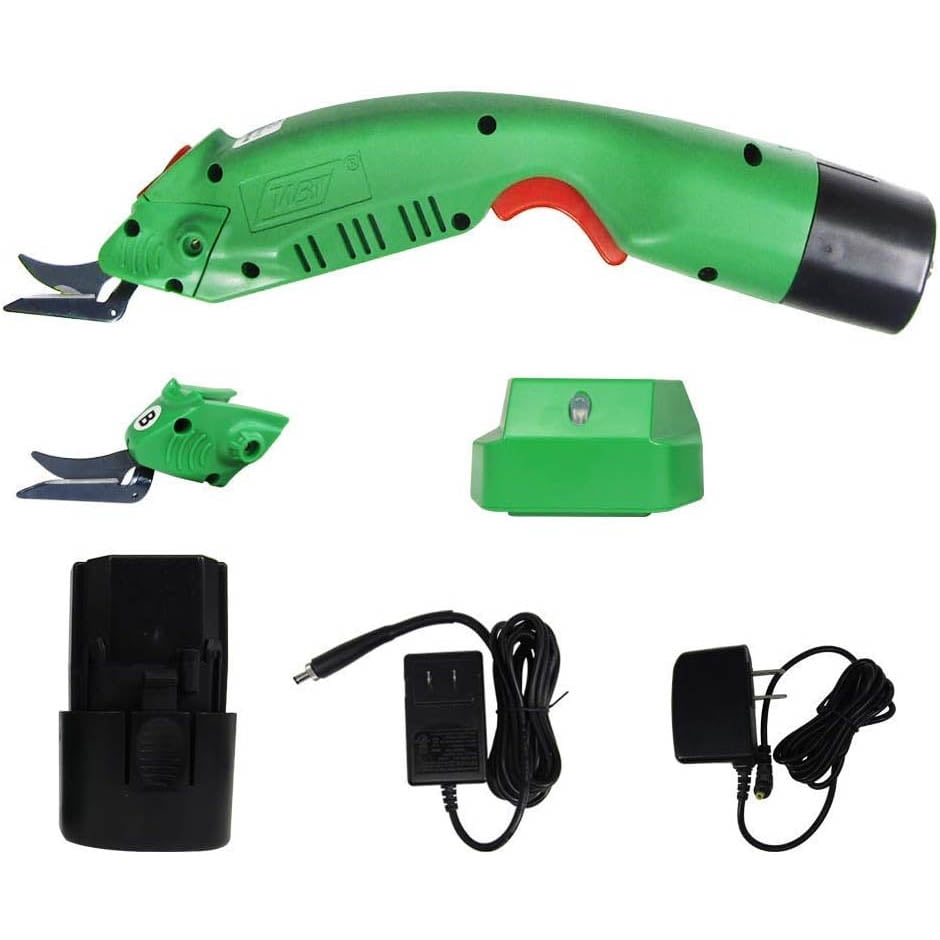 MXBAOHENG Portable Electric Scissors – Rechargeable Cordless Power Scissor For Fabric & Cardboard