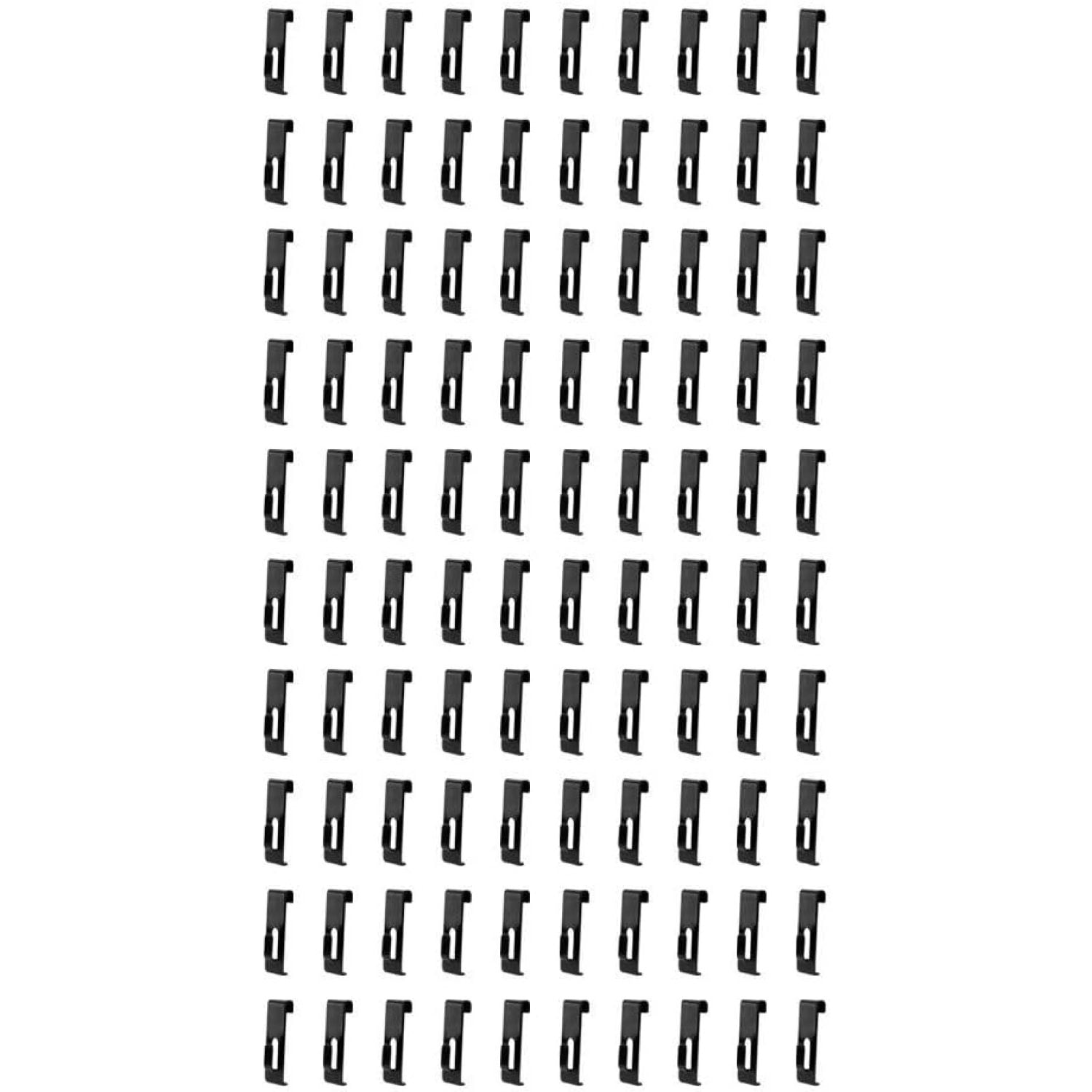 WBTAYB 100 PCS Gridwall Utility Hook Grid Wall Panel Display Picture