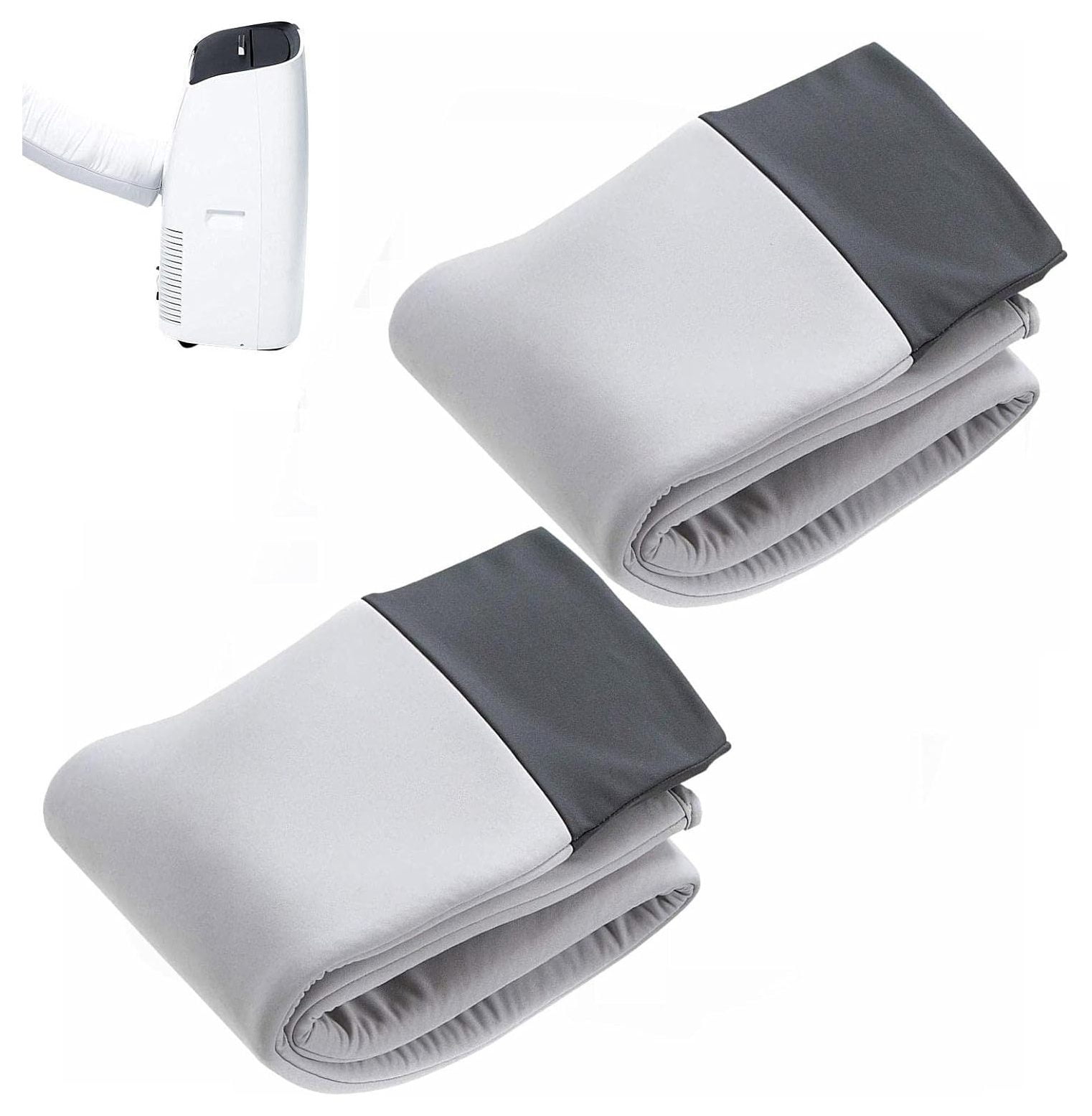 WBTAYB 2 Pack Portable Air Conditioner Hose Cover Wraps Soft Insulated AC Hose Covers Fit 5.9