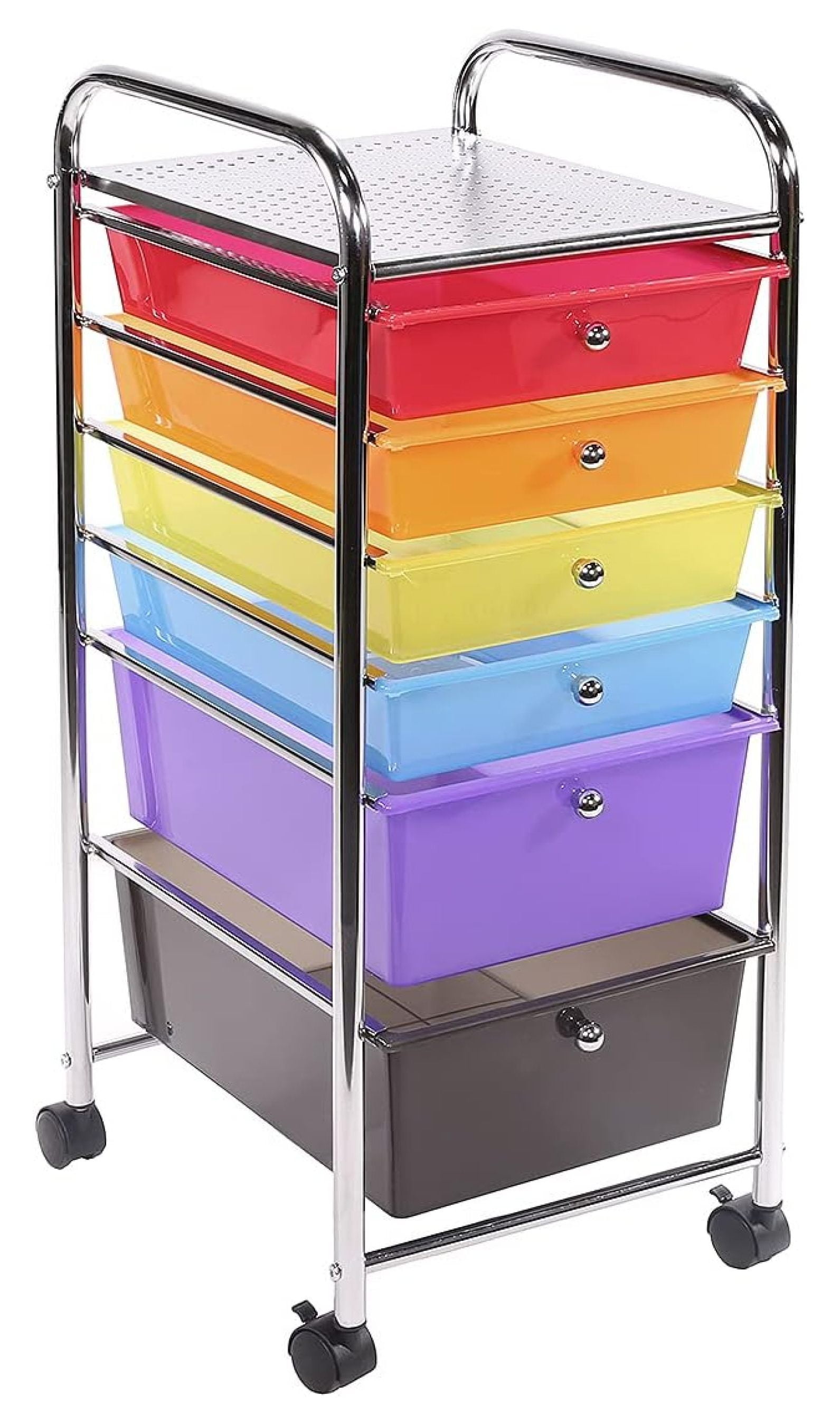 WBTAYB 6Drawer Organizer Cart Tools Office School Paper Organizer