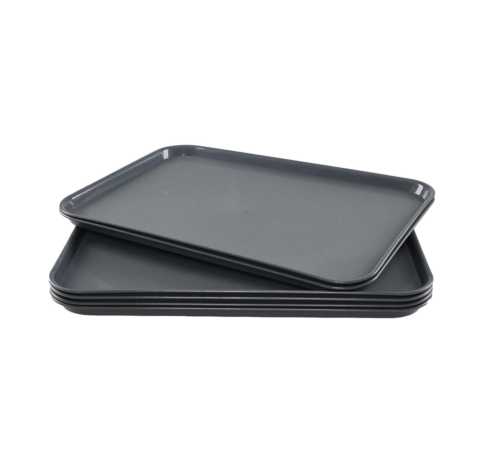 WBTAYB 6Pack Large Plastic Serving Trays, 25.28" x 17.06" Plastic Tray