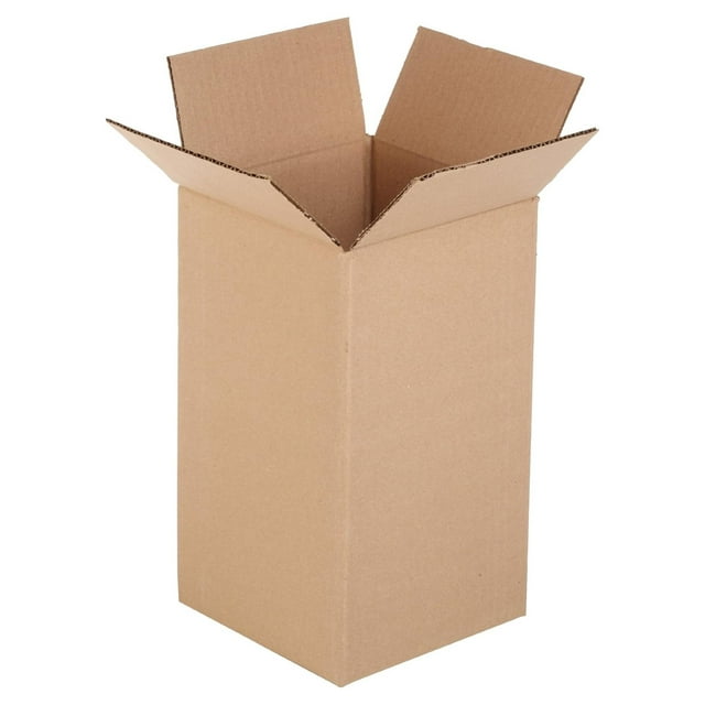 WBTAYB 7x7x12 Tall Corrugated Boxes, Tall, 7L x 7W x 12H, Pack of 25
