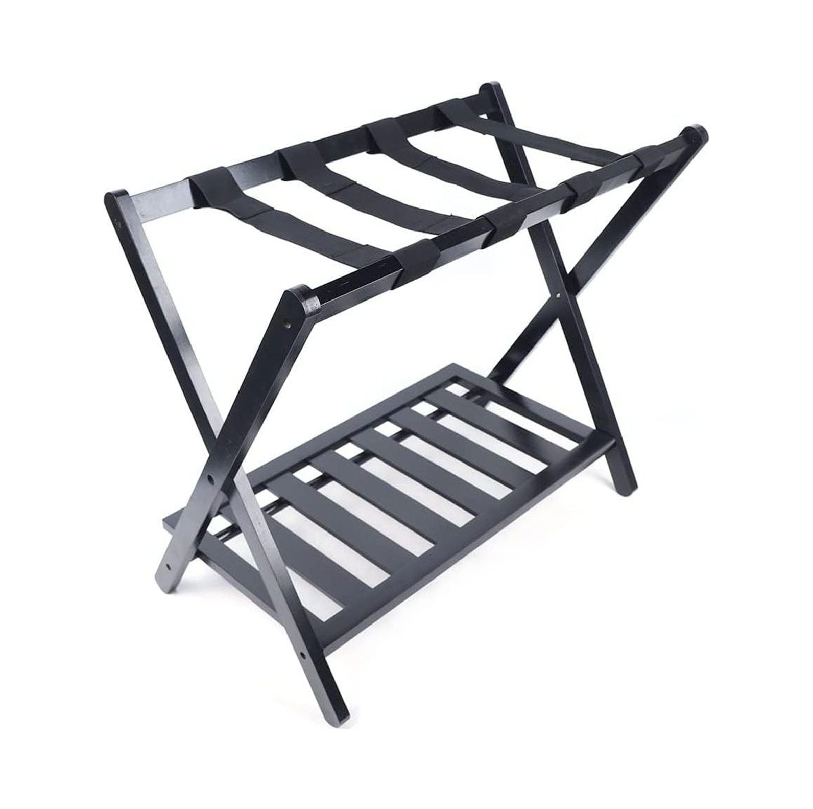 WBTAYB Foldable Luggage Rack Shelf Travel Suitcase Shoe Storage Holder