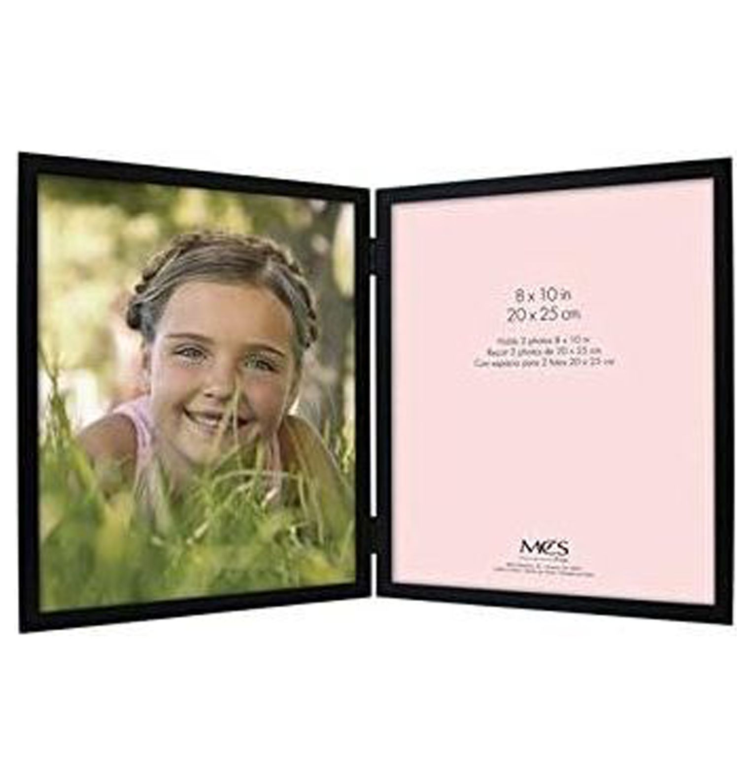 WBTAYB WILLOW WOODS Double Black hinged frame 8x10
