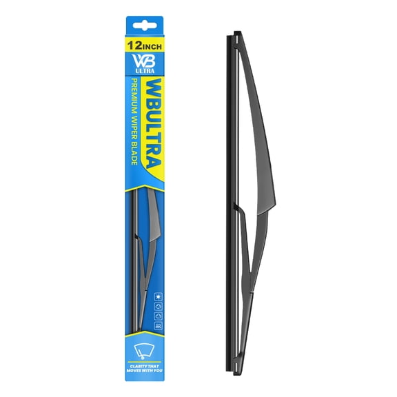 WBULTRA Rear Windshield Wiper Blade 12 Inch Replacement for Ford C-Max 2013-2018 Infiniti QX60 2014-2020 Mercedes-Benz GL450 2007-2016 Back Window Wiper blades