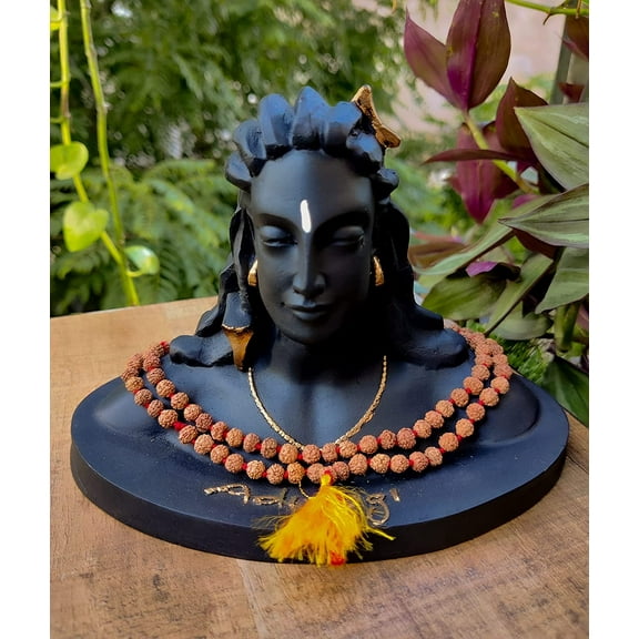 WC_Adiyogi Statue| Lord Shiva Idol for car Dashboard | Mahadev Idol Shiv Murti Shankara Pooja & Gift Showcase Decoration Items for Home Decor, Temple Puja Adiyogi Statue for Car