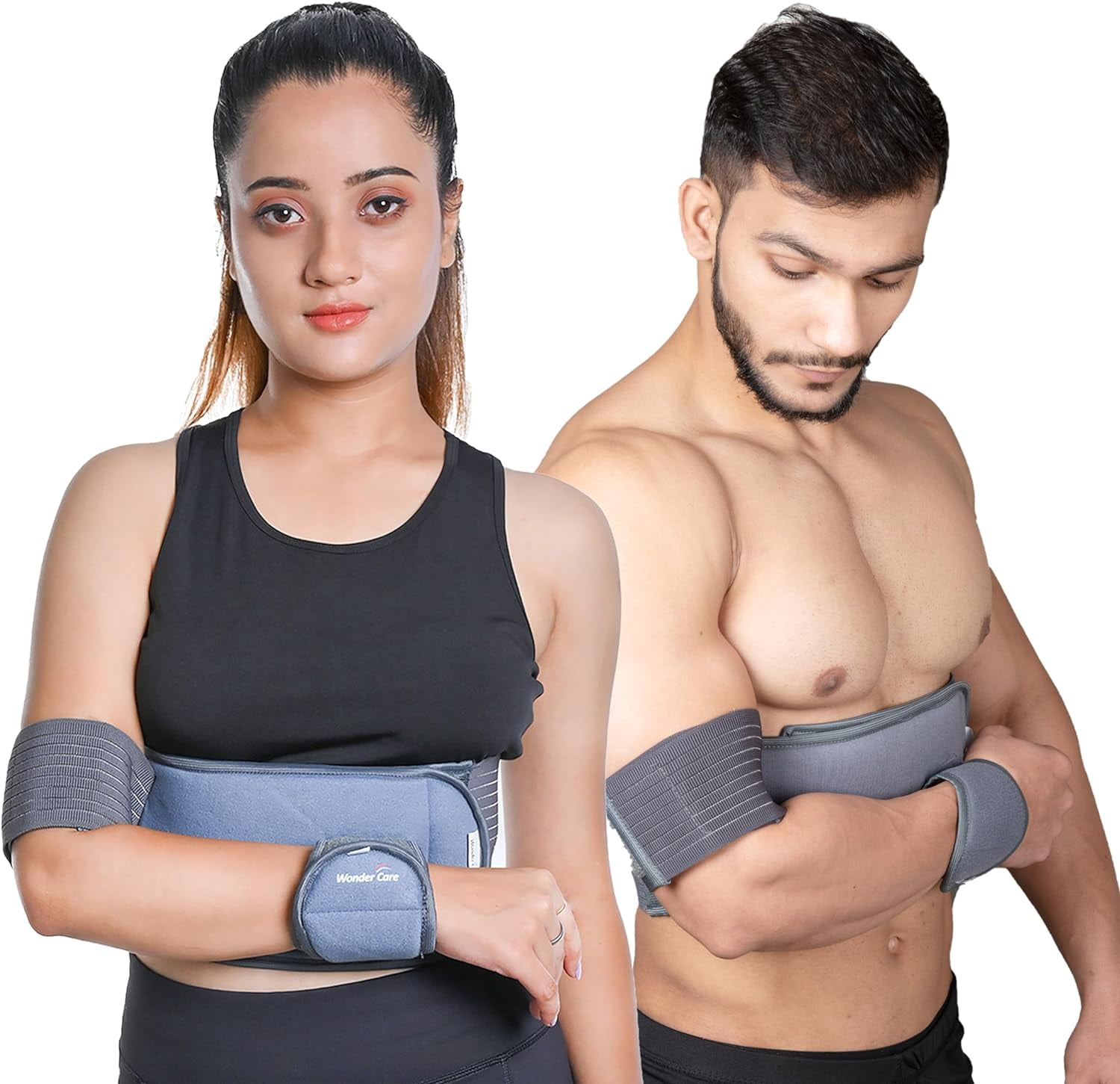 WC Shoulder brace arm slings shoulder immobilizer youth shoulder Support Shoulder stabilizer Compression Brace rotator cuff surgery sling left-right arm slingSize-3(36"-40")
