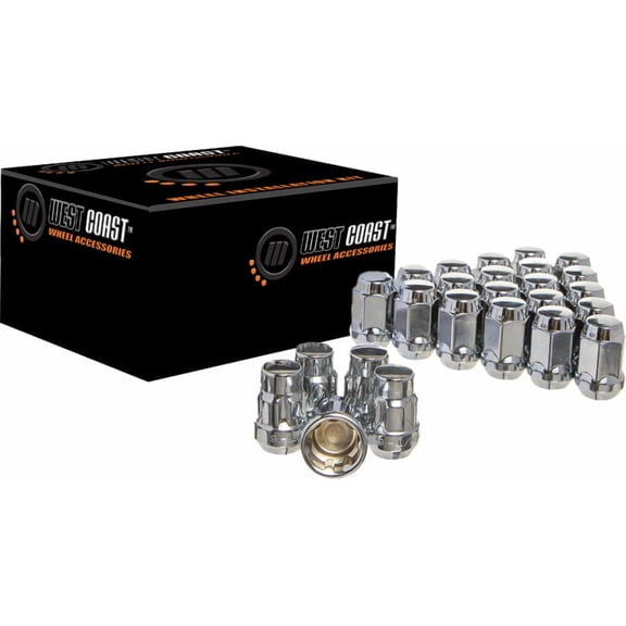 West Coast Wheel Accessories W55125B 12.1.25 3/4 Hex Clsd 5lug