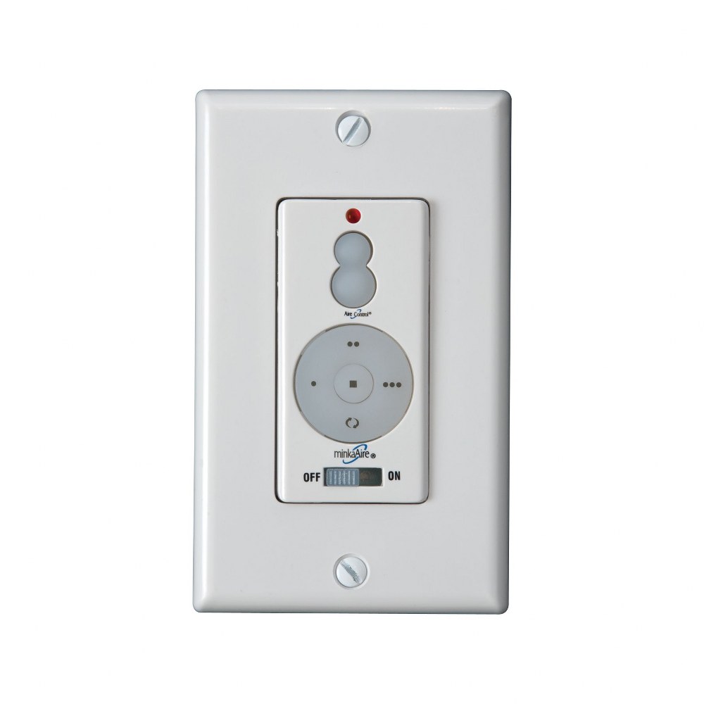 WC210-Minka Aire Fans-Accessory - Three Speed Wall Control System with Forward and Reverse