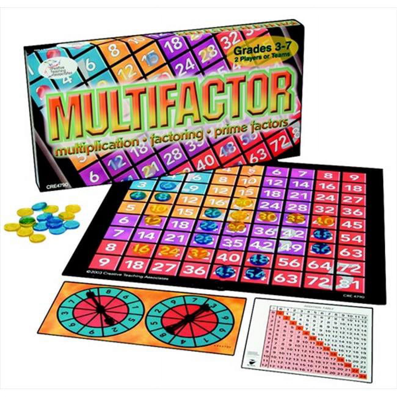 WCA 080307 Multifactor Math Game Grade 1 3