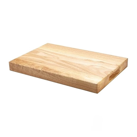 WCB-1218 Wooden Cutting Board, 12-Inch x 18-Inch x 1.75-Inch, Tan, 12 X 18