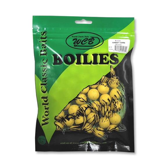 WCB Carp Baits High Protein Boilies 20 mm 1 lb Bag - Carp Bait - Ideal for Carp Fishing