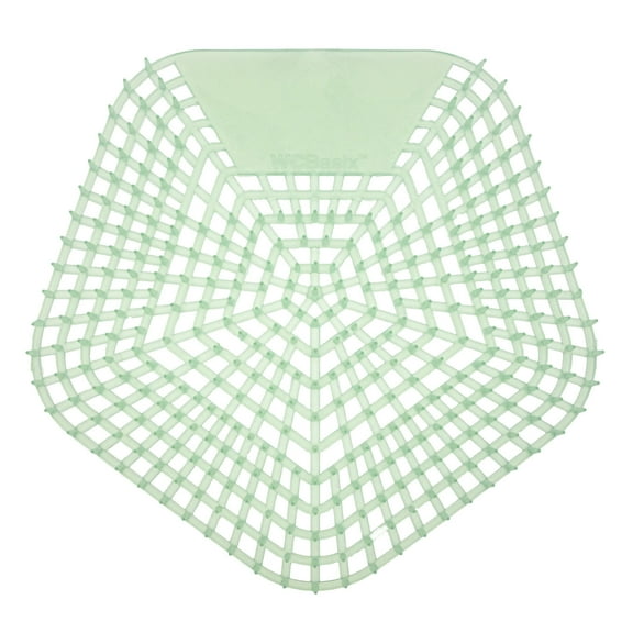 WCBasix Urinal Screen Long Lasting 30 Day Use - Anti-Splash Odor Protection - Reduce Splash and Clean Time - Made in the USA - Cucumber Twist - 16 Pack