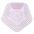 thumbnail image 1 of WCBasix Urinal Screen Long Lasting 30 Day Use - Anti-Splash Odor Protection - Reduce Splash and Clean Time - Made in the USA - Lavender Breeze - 16 Pack, 1 of 6