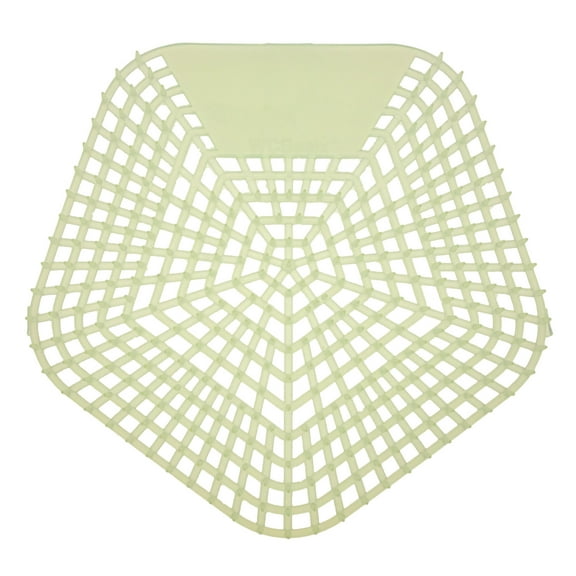 WCBasix Urinal Screen Long Lasting 30 Day Use - Anti-Splash Odor Protection - Reduce Splash and Clean Time - Made in the USA - Misty Mint - 16 Pack