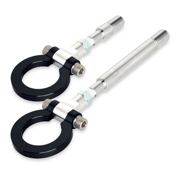 WCC C7 Corvette Tow Hooks Black, Front & Rear Set