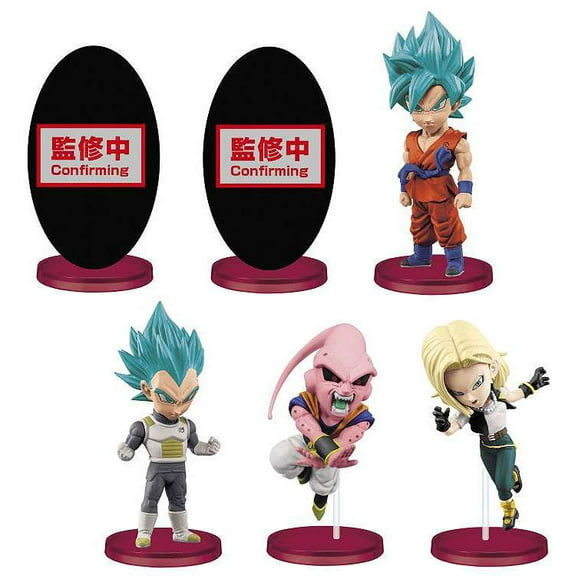 WCF Dragon Ball Legends Collab Set of 6 PVC Figures
