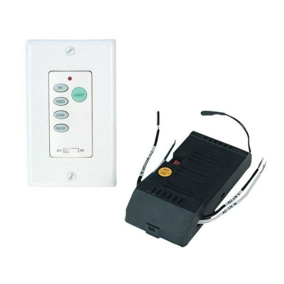 WCI-100-Litex-Accessory - 3 Speed Wall control with Light Dimming Feature