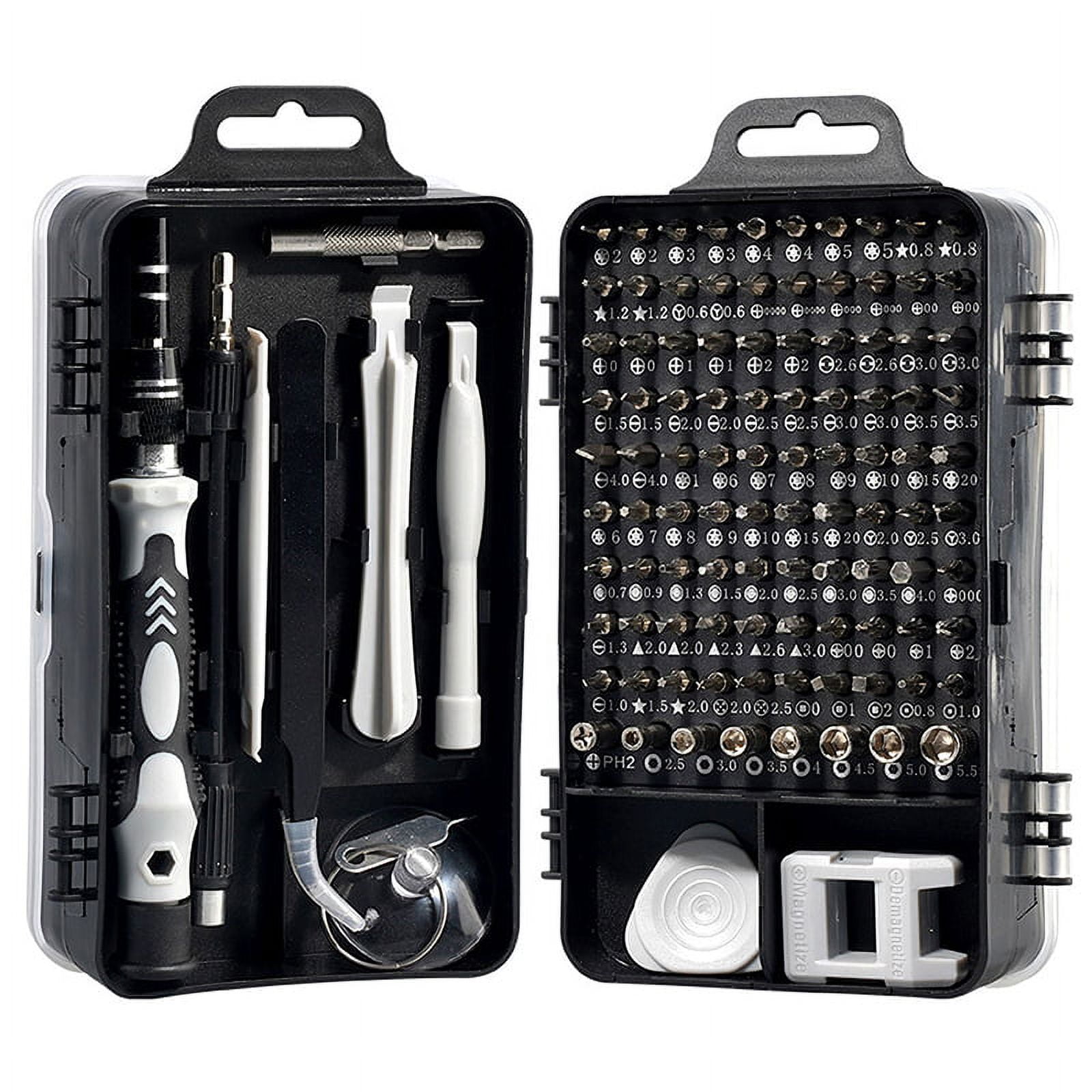 13-Piece Precision Mini Pliers, Wrench & Stubby Ratchet Screwdriver Set