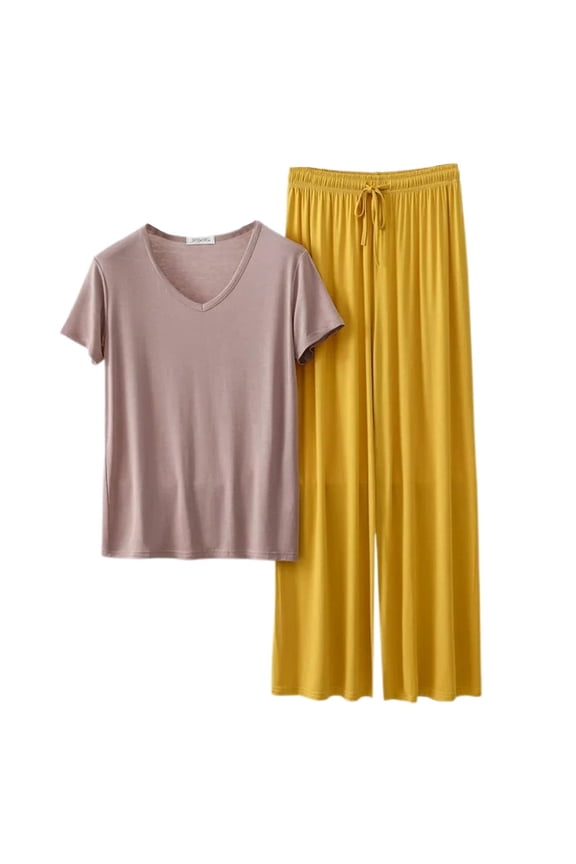 Women New Pajama Sets Under $ 10 Pjs Set Woman Blending Pajamas