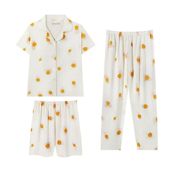 WCJM 2025 New Women Pajama Sets Under $ 15 Pajama Set For Women Women Blending Shirts(Xl)