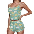 thumbnail image 1 of WCJM Women New Pajama Sets Under $ 7 Soft Button Down Loungewear Women Pajamas, 1 of 5