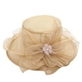 thumbnail image 1 of WCJM Baseball Caps For Women Muslim Hat Khaki Baseball Caps One Size, 1 of 2