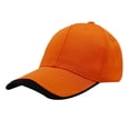 thumbnail image 1 of WCJM Baseball Caps For Women Muslim Hat Orange Baseball Caps One Size, 1 of 3
