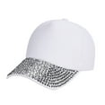 thumbnail image 1 of WCJM Baseball Caps For Women Muslim Hat White Baseball Caps One Size, 1 of 2