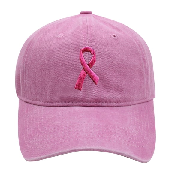 WCJM Baseball Hat Ribbon Embroidered Washed Dad Hat Unisex Soft Baseball Cap Adjustable Shaped Brim Lightweight Outdoor Leisure Cap