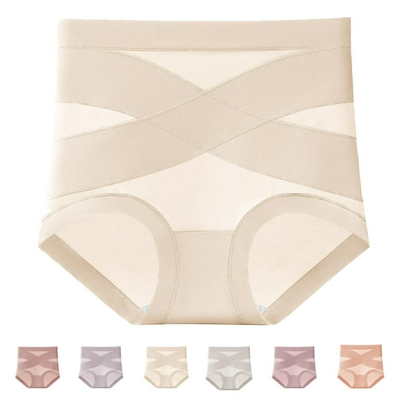 WCJM Beige Comfort Leakproof And Shaping High Waisted Leakproof