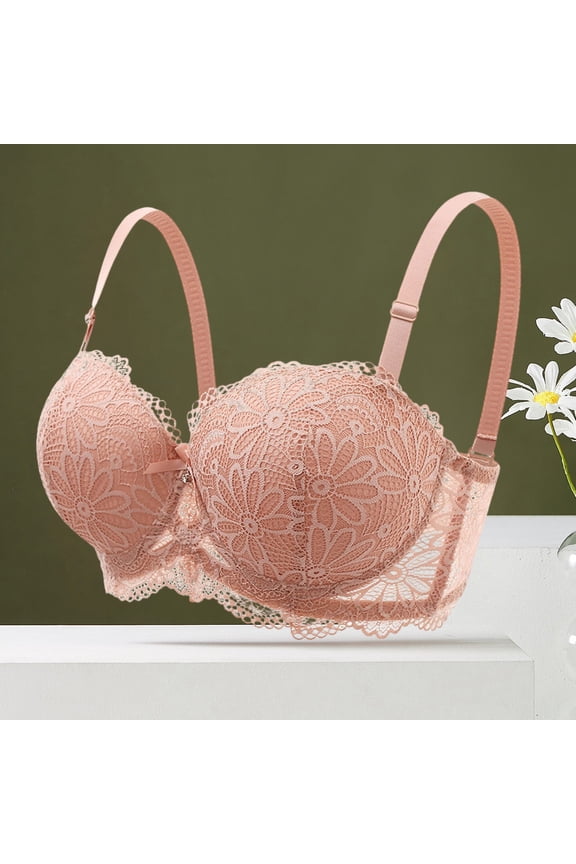 Beige Womens Cut Bra Underwear Bralette Crop Top Female Bra Brassiere Bra Thin Cup Bra Unpadded Bra