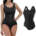 thumbnail image 1 of WCJM Black For Women Tummy Post Body Shaper Butt Shapers Women's Bodysuit Girdles, 1 of 4