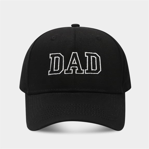 WCJM Black Polyester Vintage Washed Baseball Cap Adjustable Cotton Dad Hat For Women Men