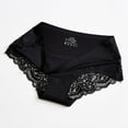thumbnail image 1 of WCJM Black Women Lace Thong Panties Fashion Underwear Underpants Lingerie Briefs M-2XL, 1 of 2